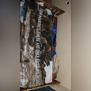 I am selling a marine banner